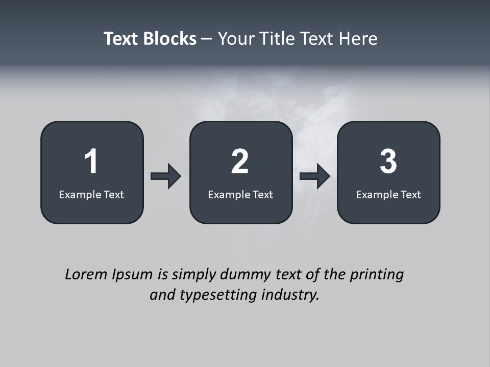Sword Shadow Fantasy PowerPoint Template