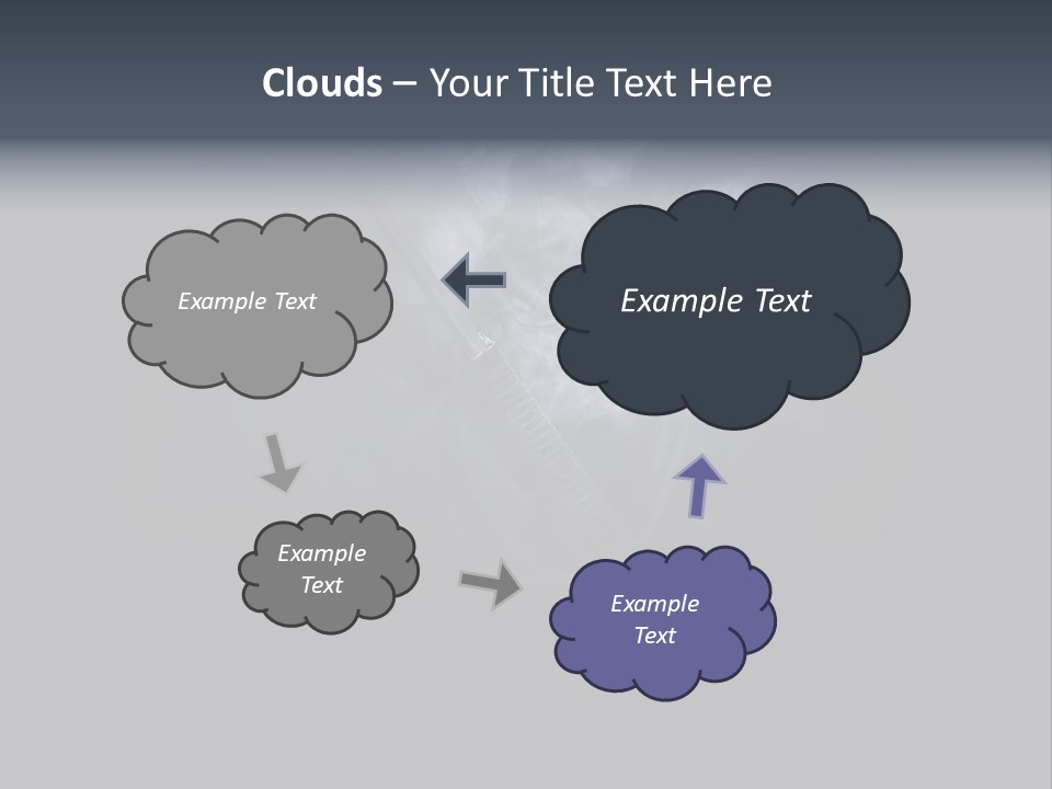 Sword Shadow Fantasy PowerPoint Template