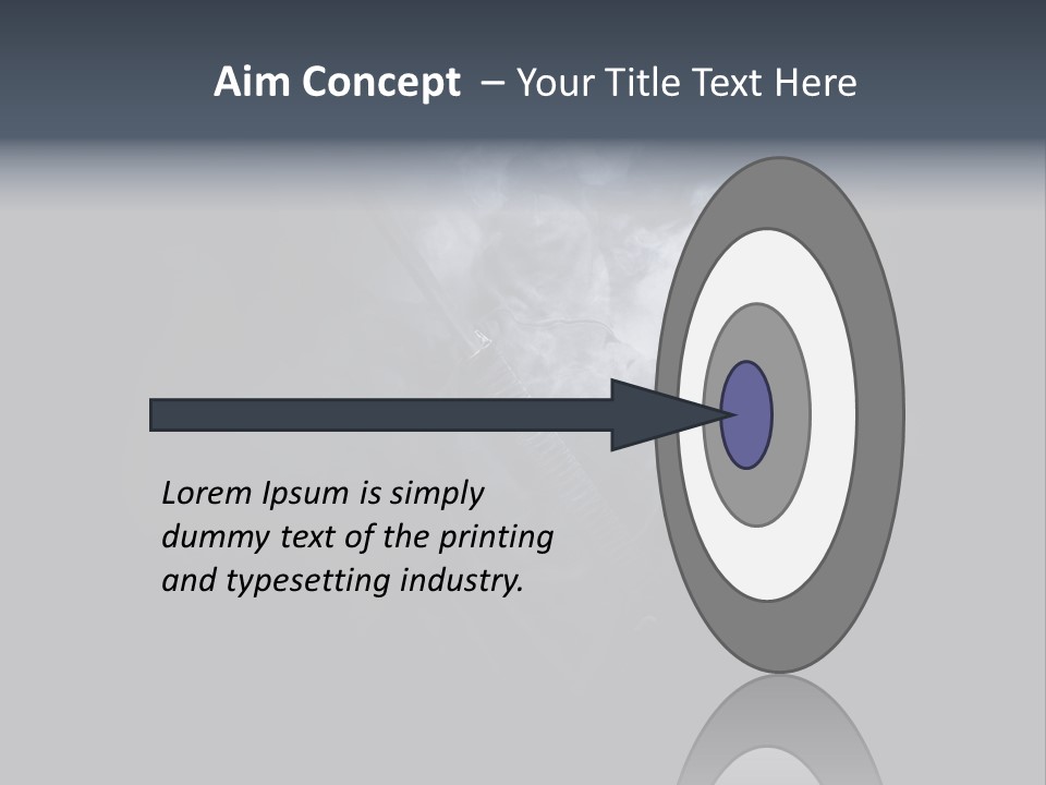 Sword Shadow Fantasy PowerPoint Template