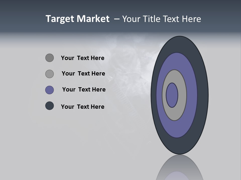 Sword Shadow Fantasy PowerPoint Template