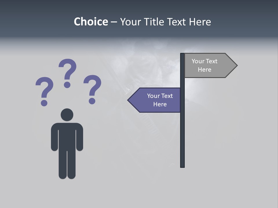 Sword Shadow Fantasy PowerPoint Template