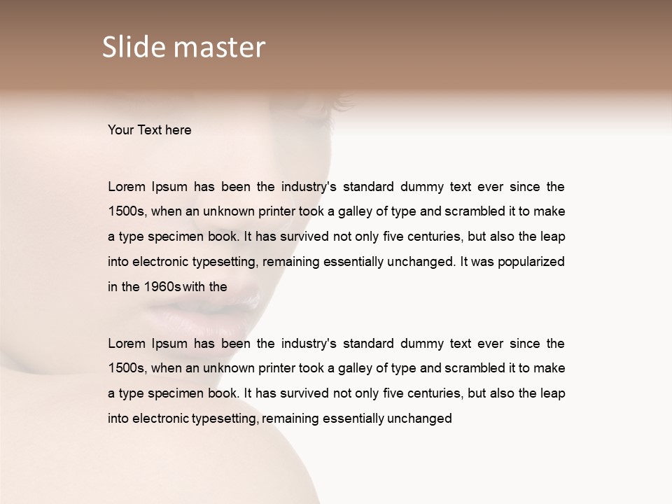 Flu Bacteria Home PowerPoint Template