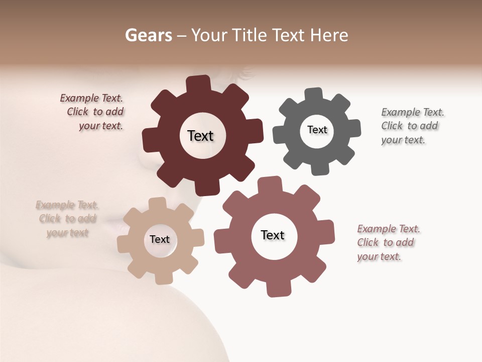 Flu Bacteria Home PowerPoint Template