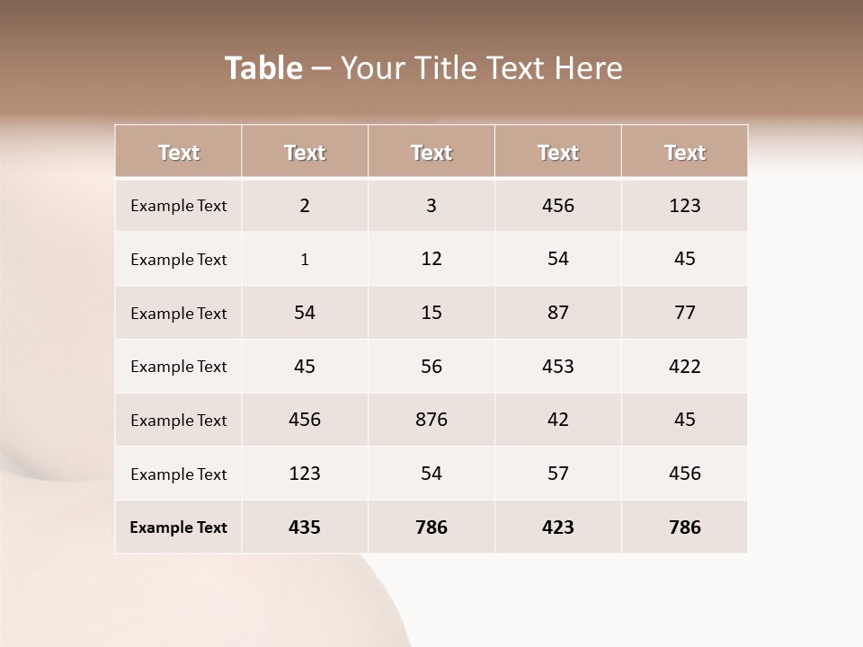 Flu Bacteria Home PowerPoint Template