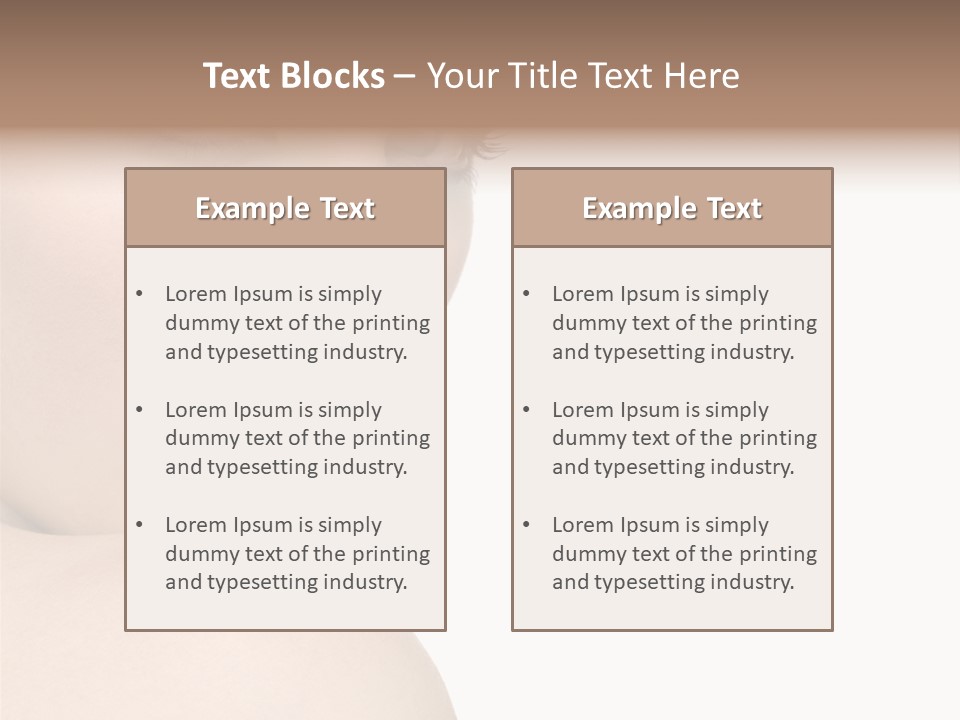 Flu Bacteria Home PowerPoint Template
