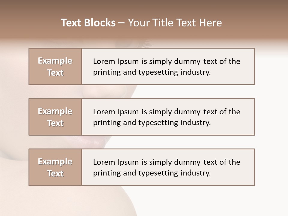 Flu Bacteria Home PowerPoint Template