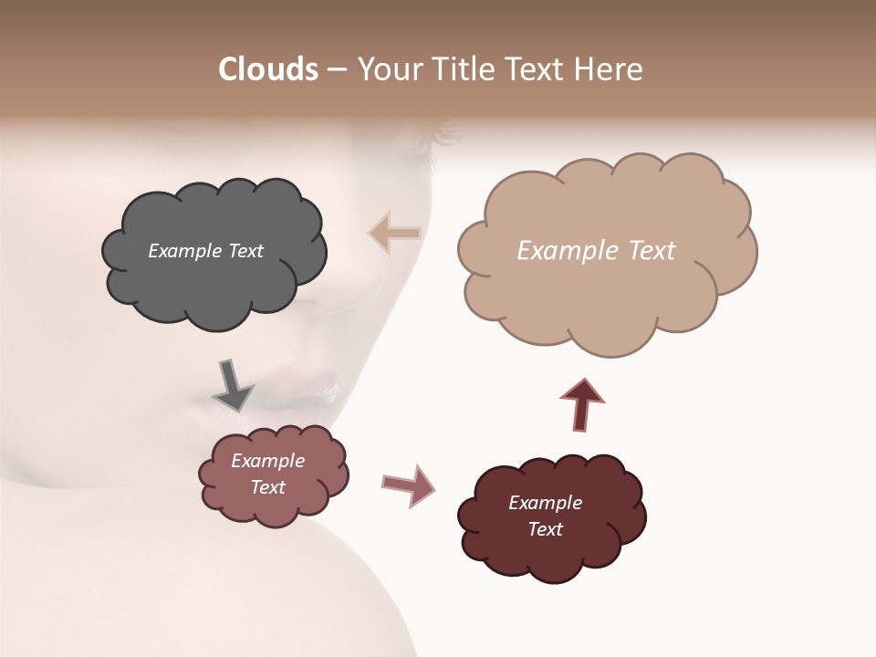 Flu Bacteria Home PowerPoint Template