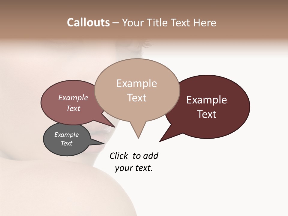 Flu Bacteria Home PowerPoint Template