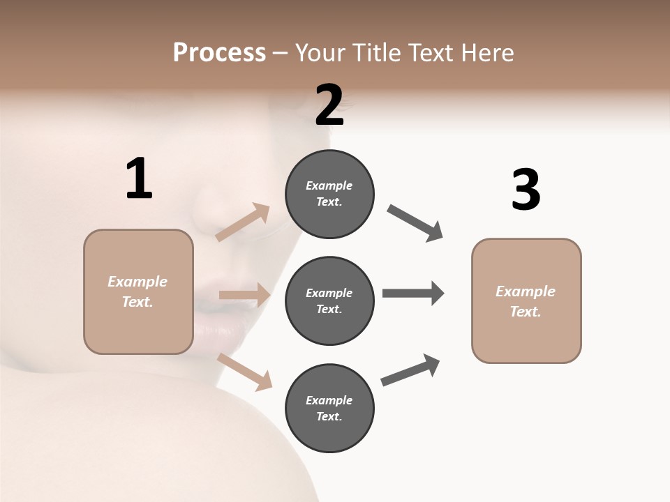 Flu Bacteria Home PowerPoint Template