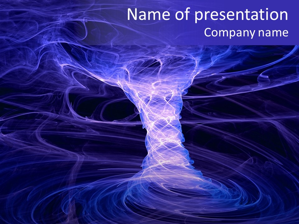 Shock Thunder Light PowerPoint Template