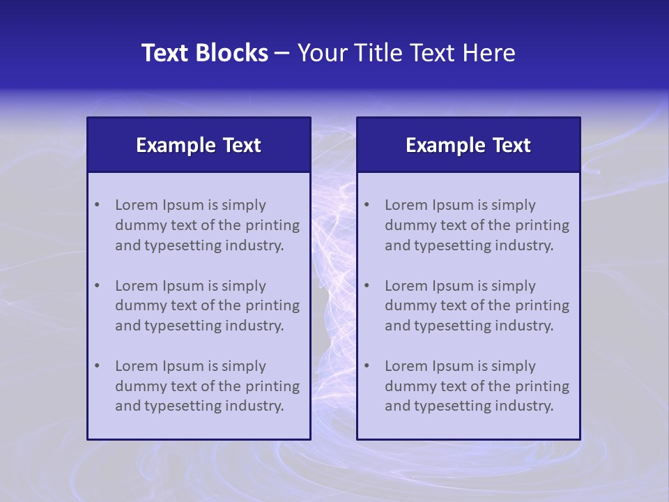 Shock Thunder Light PowerPoint Template
