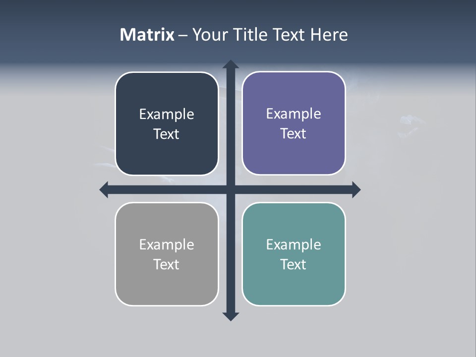 Shadow Mist Combative PowerPoint Template