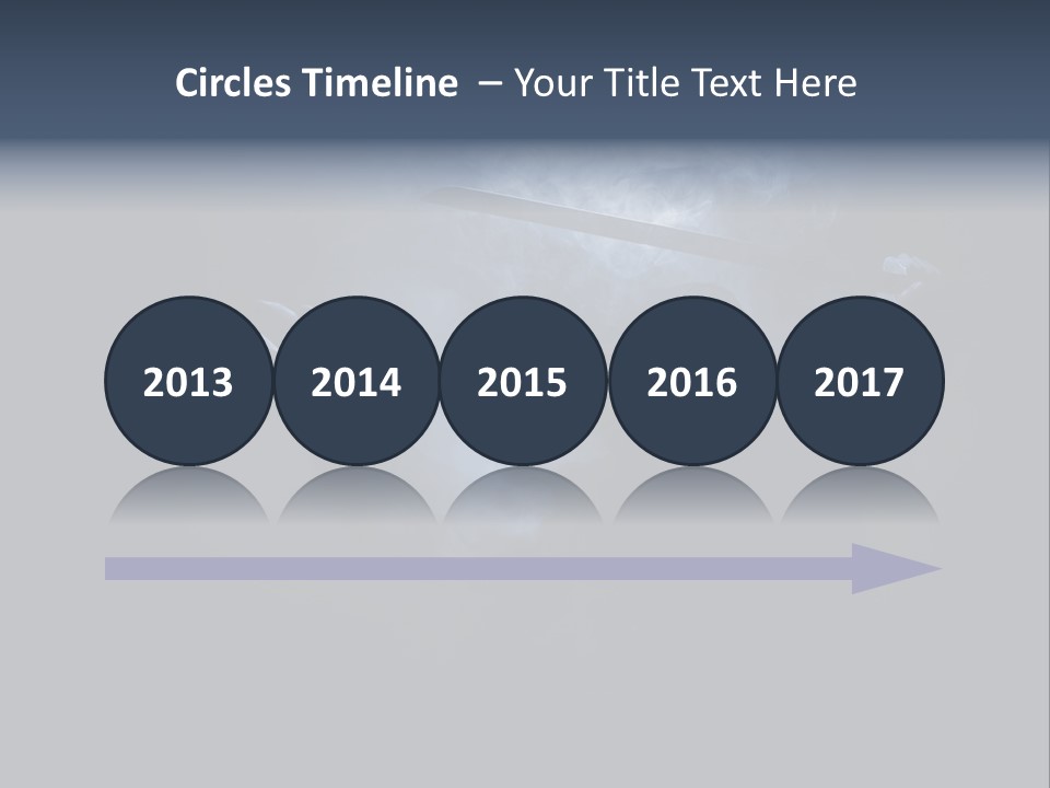 Shadow Mist Combative PowerPoint Template