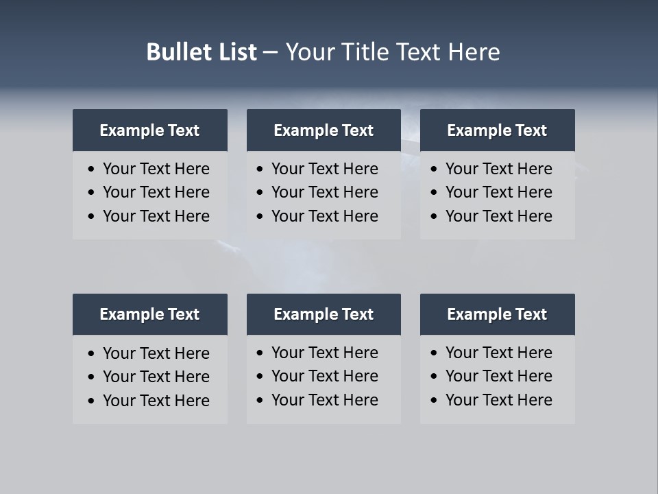 Shadow Mist Combative PowerPoint Template