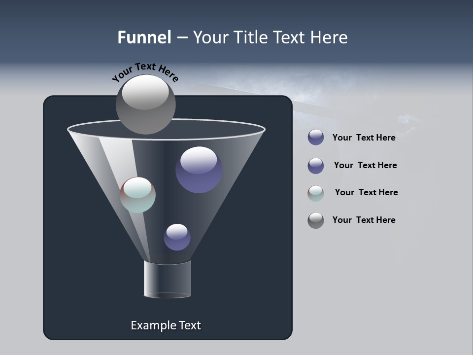 Shadow Mist Combative PowerPoint Template