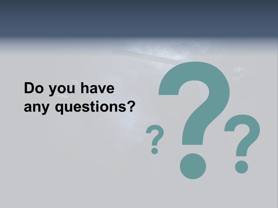 Shadow Mist Combative PowerPoint Template