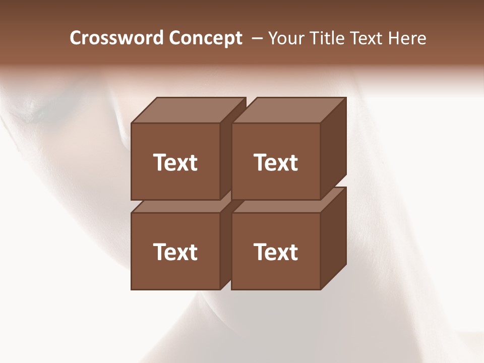 Crossbones Cross Vinylcutting PowerPoint Template