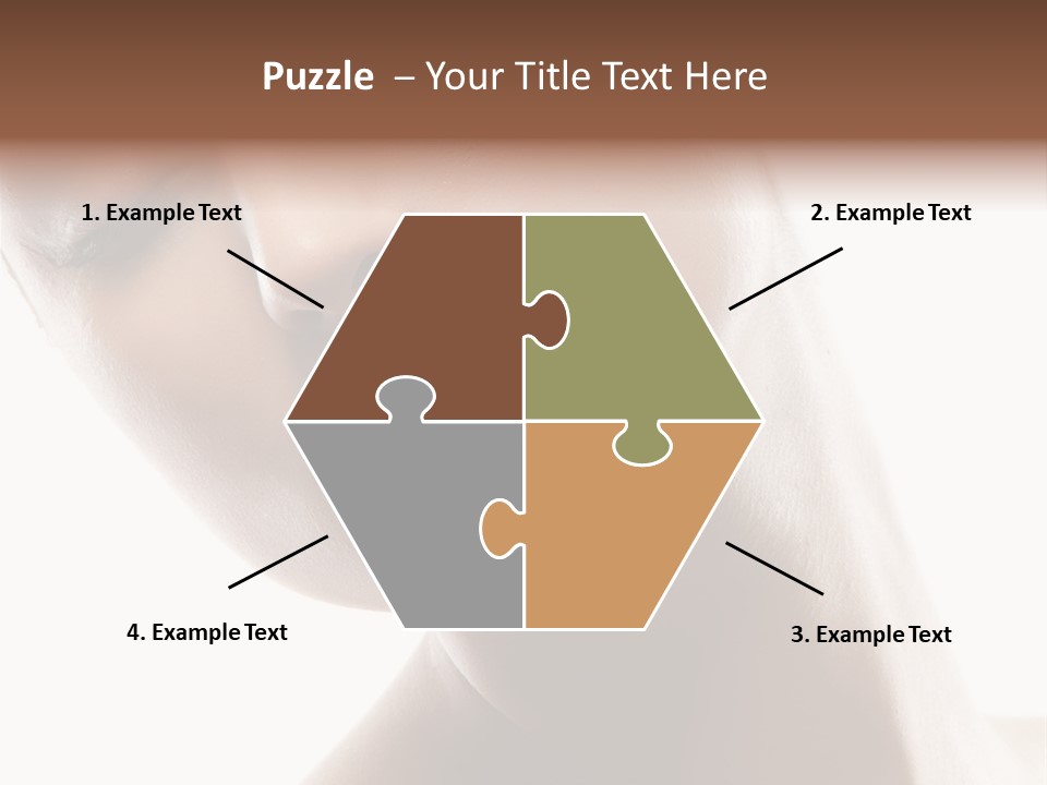 Crossbones Cross Vinylcutting PowerPoint Template