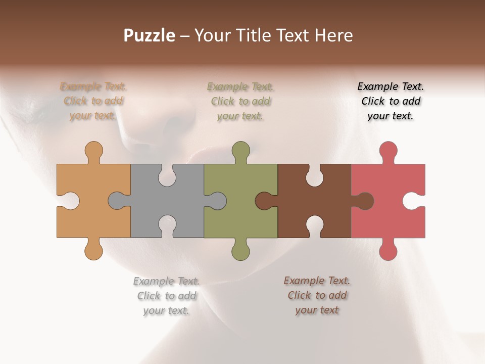 Crossbones Cross Vinylcutting PowerPoint Template