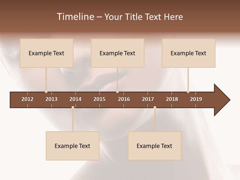 Crossbones Cross Vinylcutting PowerPoint Template