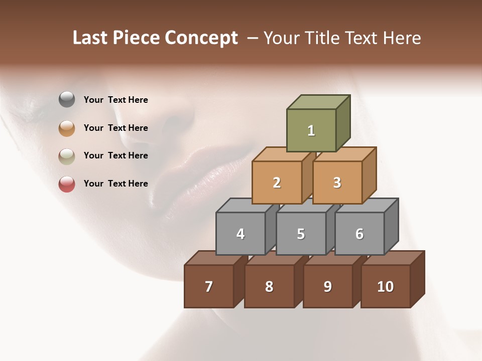 Crossbones Cross Vinylcutting PowerPoint Template