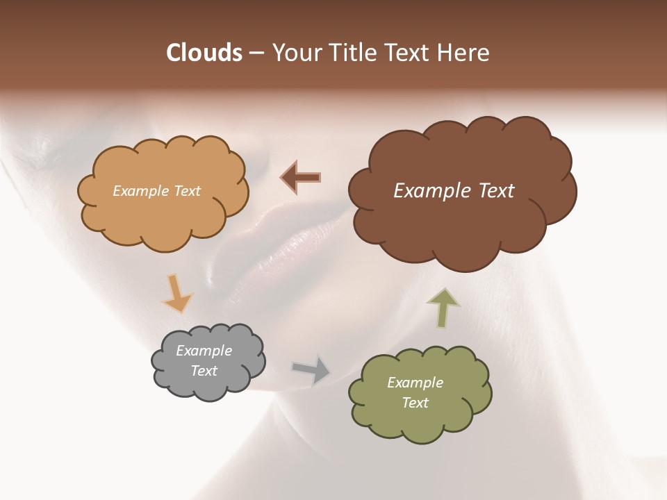 Crossbones Cross Vinylcutting PowerPoint Template