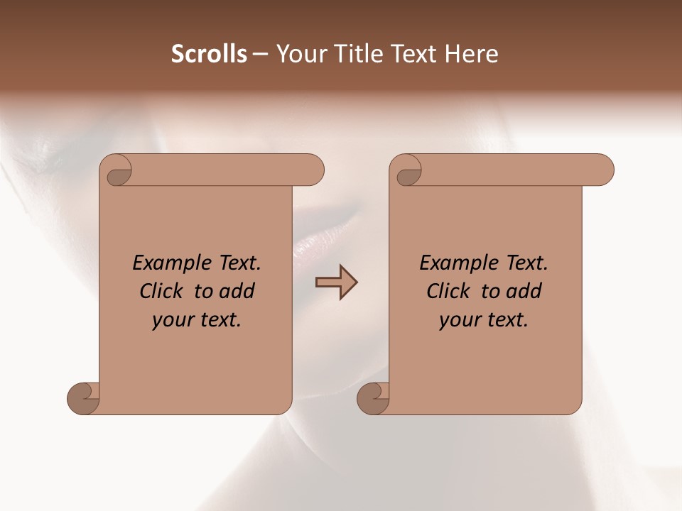 Crossbones Cross Vinylcutting PowerPoint Template