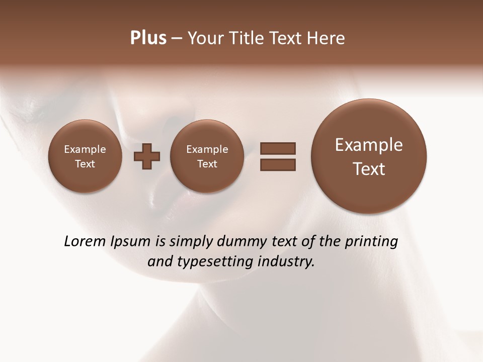 Crossbones Cross Vinylcutting PowerPoint Template
