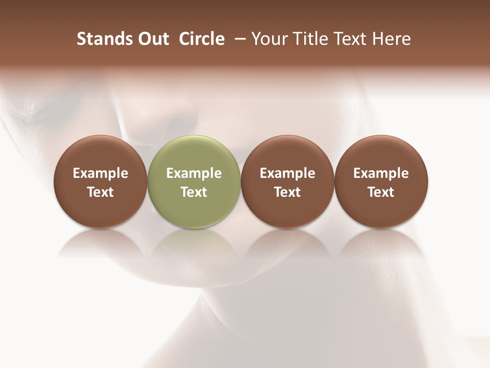 Crossbones Cross Vinylcutting PowerPoint Template