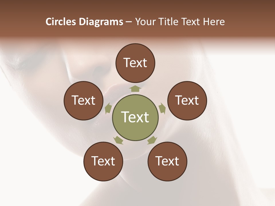 Crossbones Cross Vinylcutting PowerPoint Template