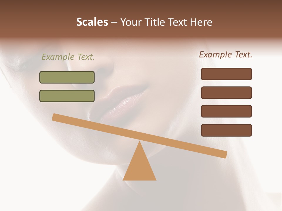 Crossbones Cross Vinylcutting PowerPoint Template