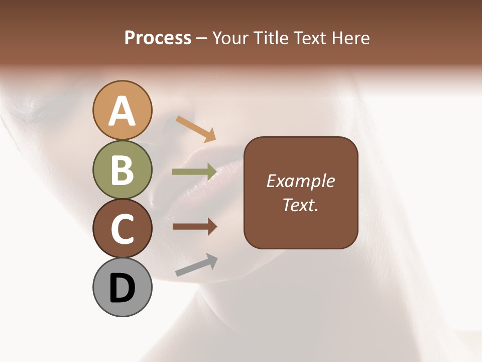 Crossbones Cross Vinylcutting PowerPoint Template