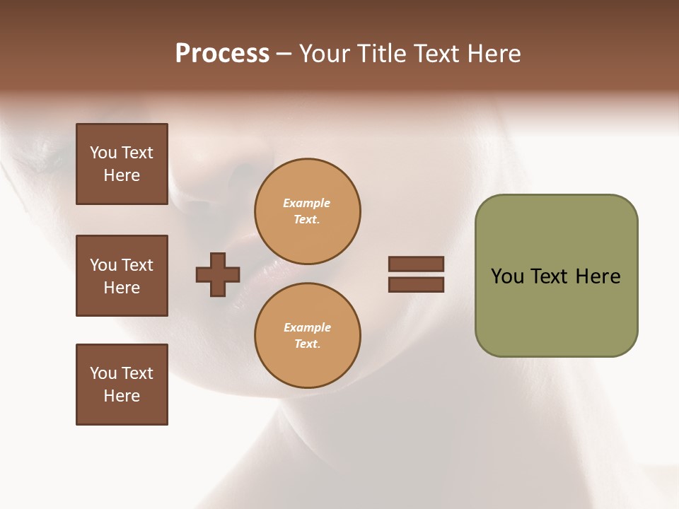 Crossbones Cross Vinylcutting PowerPoint Template
