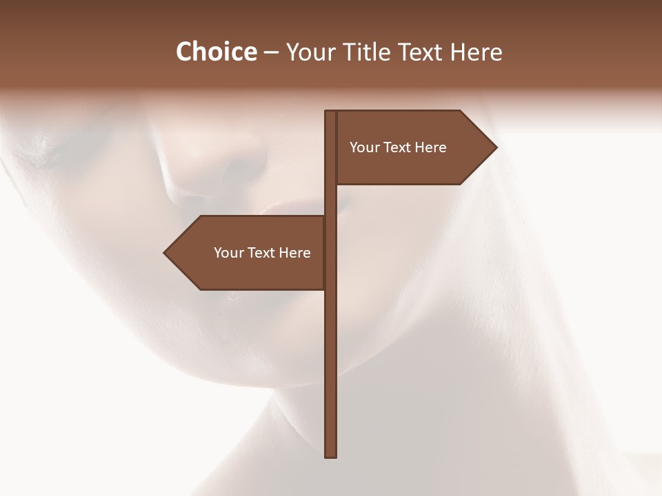 Crossbones Cross Vinylcutting PowerPoint Template