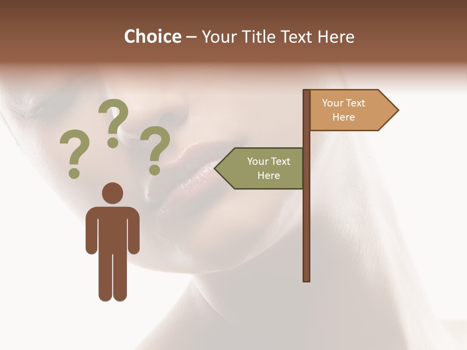 Crossbones Cross Vinylcutting PowerPoint Template