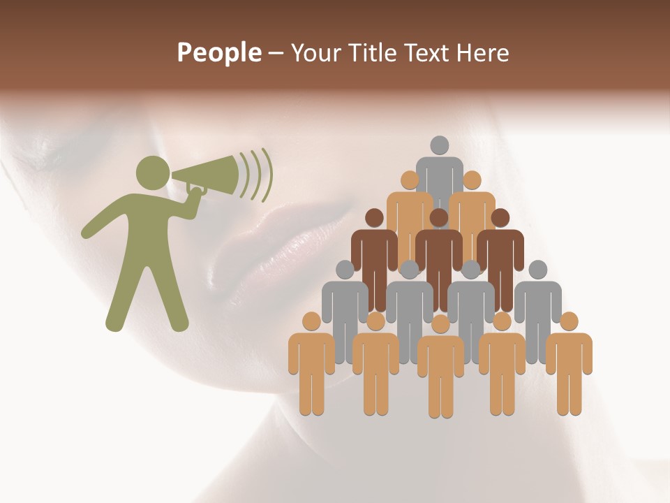 Crossbones Cross Vinylcutting PowerPoint Template