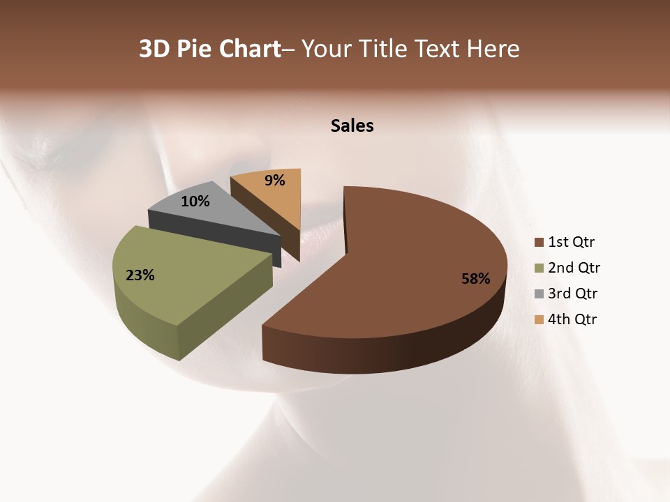 Crossbones Cross Vinylcutting PowerPoint Template