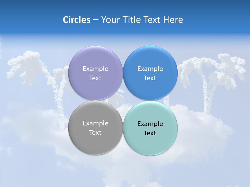 Paradise Oasis Vacation PowerPoint Template