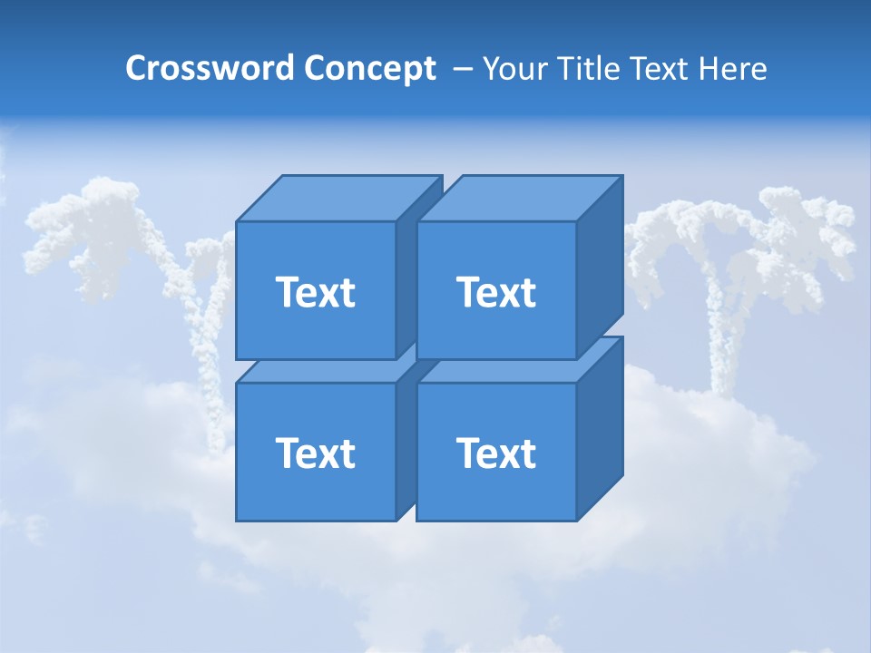 Paradise Oasis Vacation PowerPoint Template