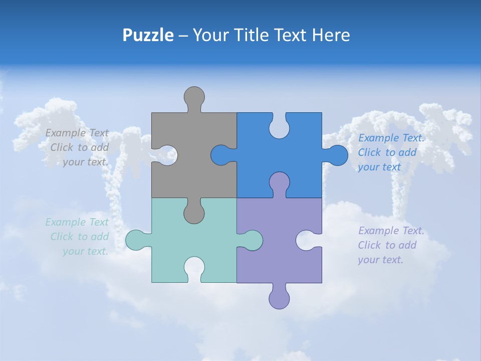 Paradise Oasis Vacation PowerPoint Template