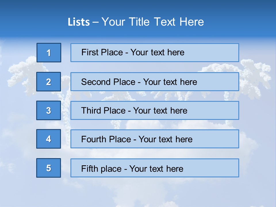 Paradise Oasis Vacation PowerPoint Template
