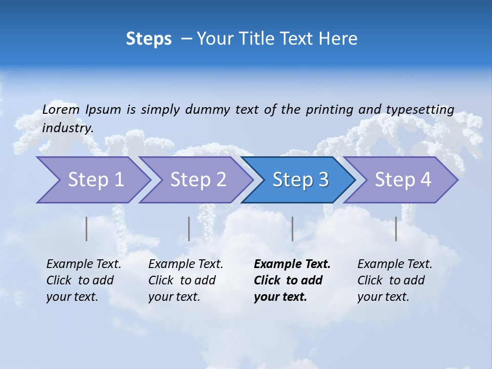 Paradise Oasis Vacation PowerPoint Template