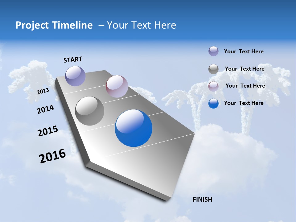 Paradise Oasis Vacation PowerPoint Template