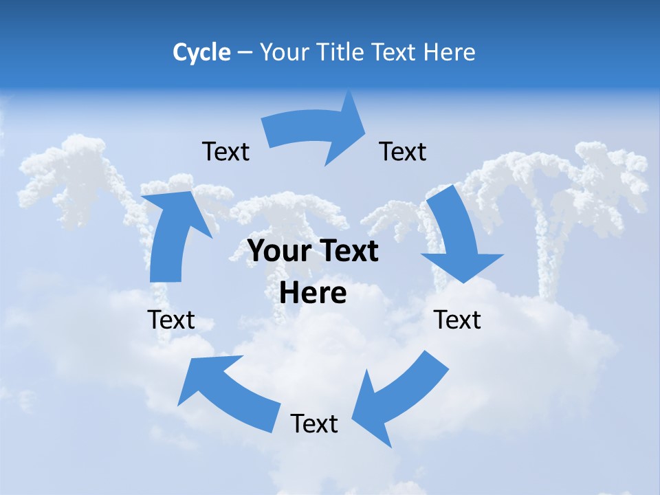 Paradise Oasis Vacation PowerPoint Template