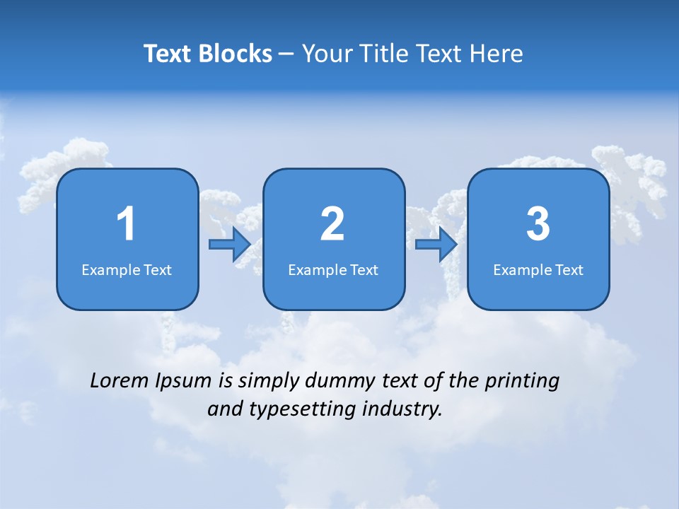Paradise Oasis Vacation PowerPoint Template