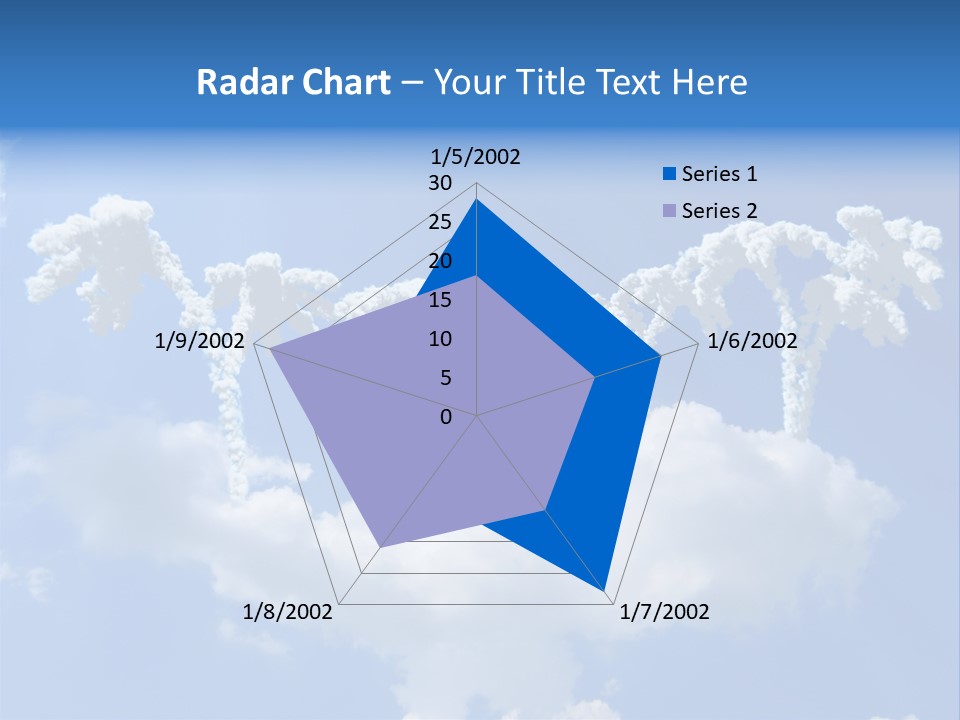 Paradise Oasis Vacation PowerPoint Template