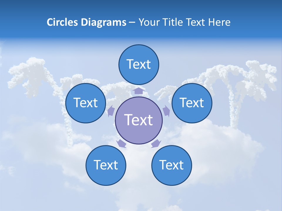 Paradise Oasis Vacation PowerPoint Template