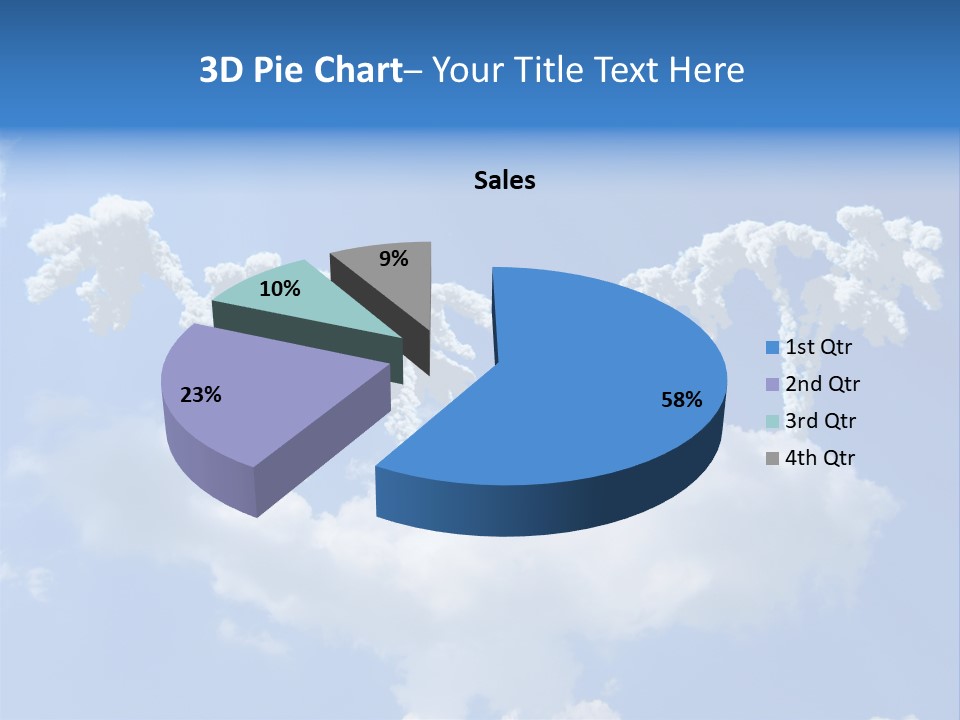 Paradise Oasis Vacation PowerPoint Template