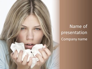 Sickness Bacteria Germs PowerPoint Template