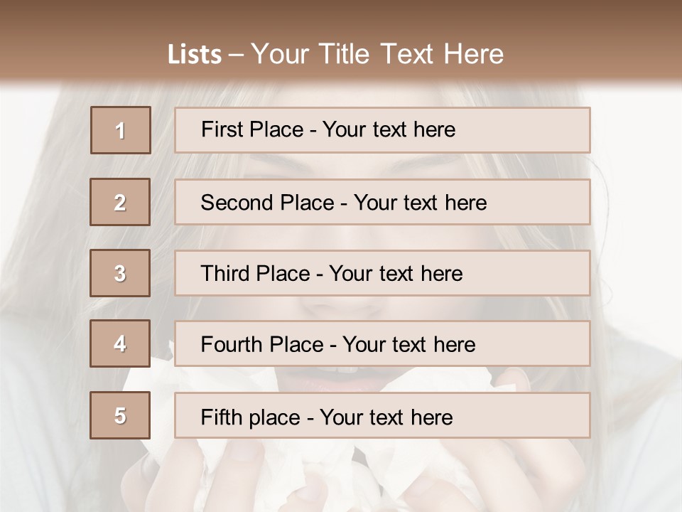 Sickness Bacteria Germs PowerPoint Template